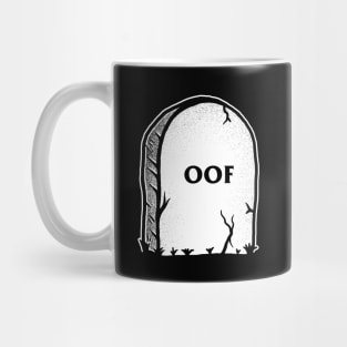 OOF Gravestone Mug